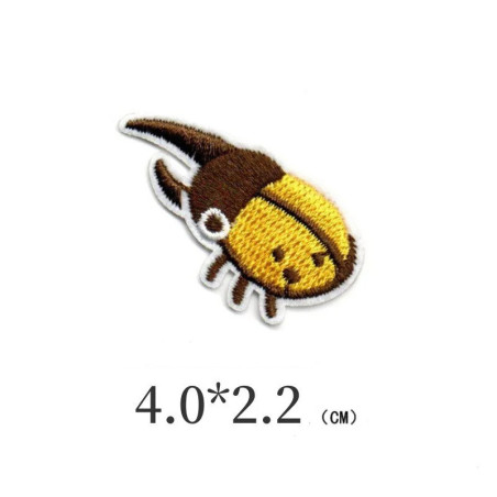 Toppa Scarabeo "Corazzata Solare" - Patch Ricamato Unico
