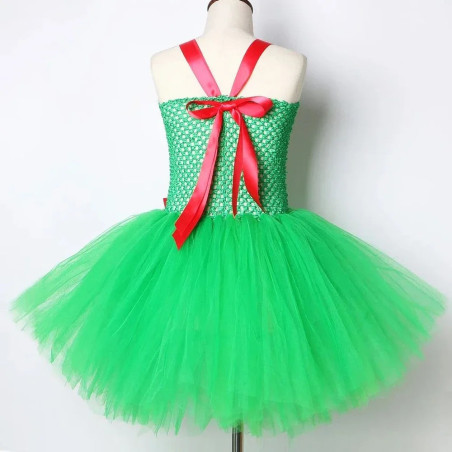 Costume da Rana Bambina 'Miss Cra Cra' - Tutù Verde e Rosa!