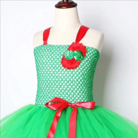 Costume da Rana Bambina 'Miss Cra Cra' - Tutù Verde e Rosa!