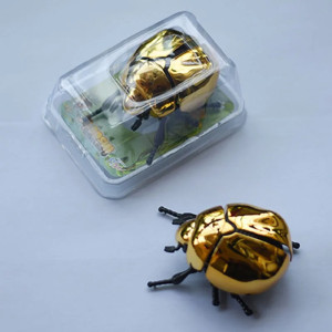 Scarabeo Meccanico a Carica - Riflessi Cromati | 3 Colori