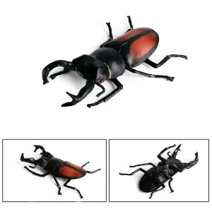 Statuetta Educativa Cervo Volante Rosso - Scarabeo Realistico