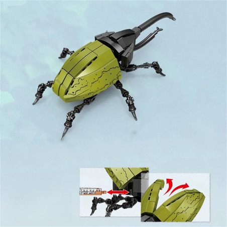 Statuetta Educativa Titano delle Foreste - Scarabeo Gigante