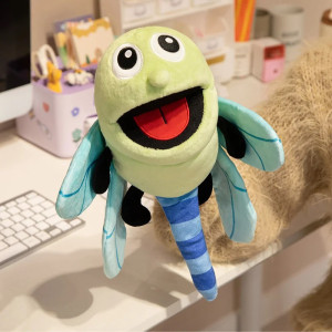 Peluche Libellula Sorridente | Idea Regalo Originale per Bambini