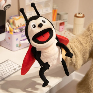 Peluche Coccinella Portafortuna - Morbidezza & Fortuna 🐞!