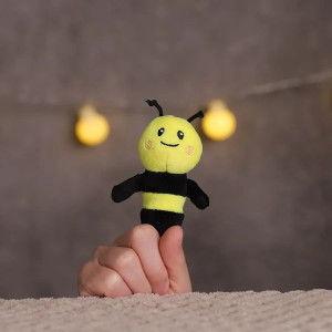 Marionetta da Dito Ape 'Mini Sorriso' | Gioco Educativo Bambini