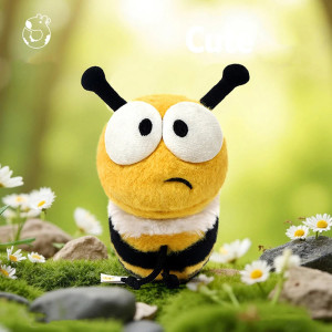 Peluche Ape Sorpresa - Pupazzo Carino e Ultra Morbido 🐝