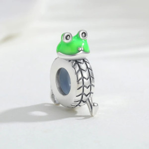 Bracciale Rana con Ciondoli Verdi | Gioielli Idea Regalo