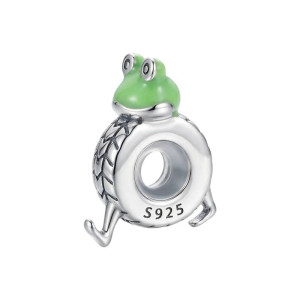 Bracciale Rana con Ciondoli Verdi | Gioielli Idea Regalo