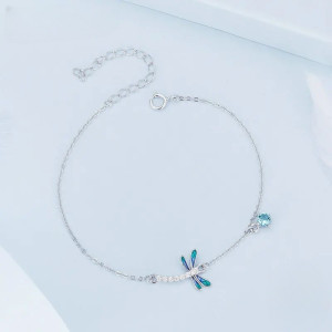 Bracciale Libellula Intrecciato | Gioiello Unisex Regolabile