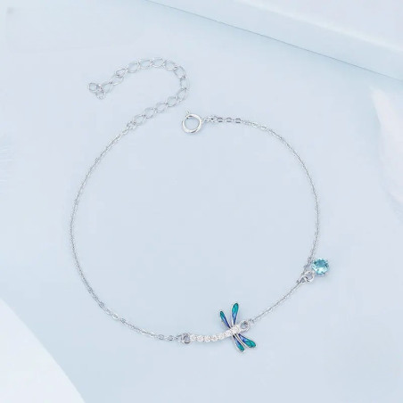 Bracciale Libellula Intrecciato | Gioiello Unisex Regolabile