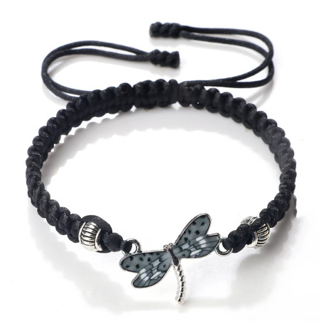 Bracciale Libellula Argentato | Idea Regalo Donna | 4 Colori