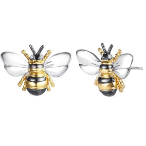 Orecchini Ape con Strass - Gioielli Donna Eleganti e Unici