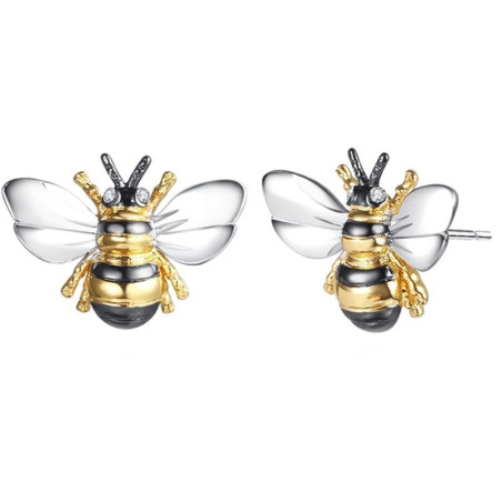 Orecchini Ape con Strass - Gioielli Donna Eleganti e Unici