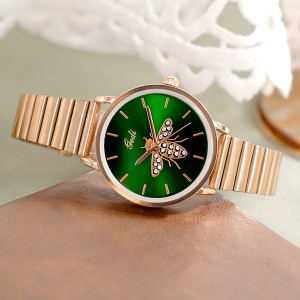 Orologio Ape 'Splendore Dorato' | Eleganza Ispirata alla Natura