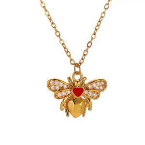 Collana Acciaio Inossidabile Dorato