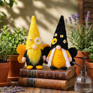 Gnomo Ape "Pois di Miele" | Decorazione Naturale & Calda