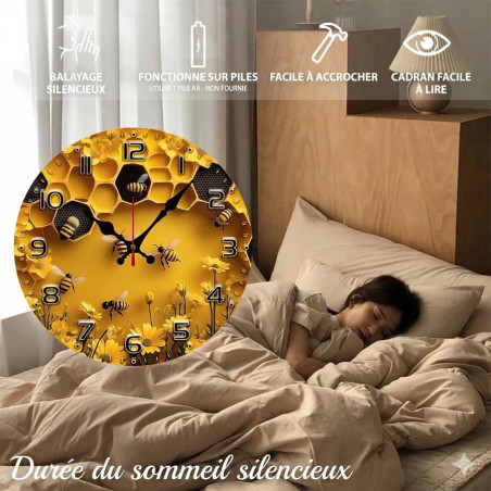 Orologio da Parete Ape "Geometria Reale" | Design Moderno