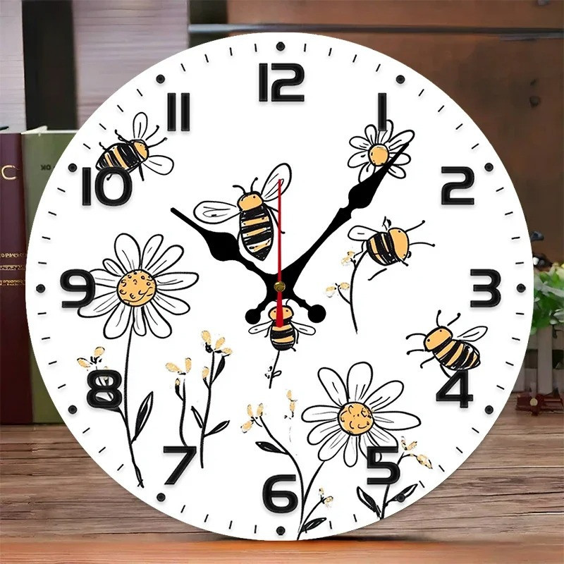 Orologio da Parete Ape "Sogno di Fiori" | Decorazione Naturale