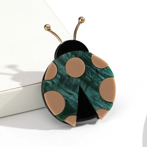 Spilla Coccinella Eleganza Pastello - Accessorio Chic 3 Colori