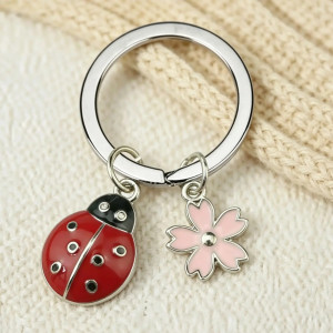 Portachiavi Coccinella Portafortuna – Idea Regalo Originale