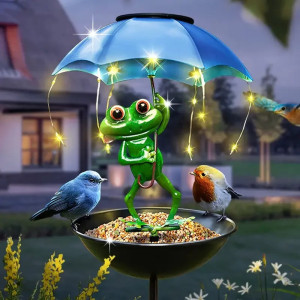 Statuetta Rana Solare da Giardino – Decorazione LED Esterno