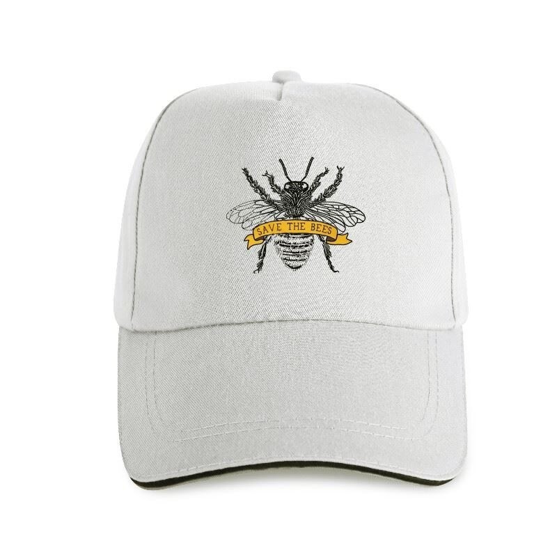 Casquette Abeille Apilculteur inscription Sauvons les abeilles beige