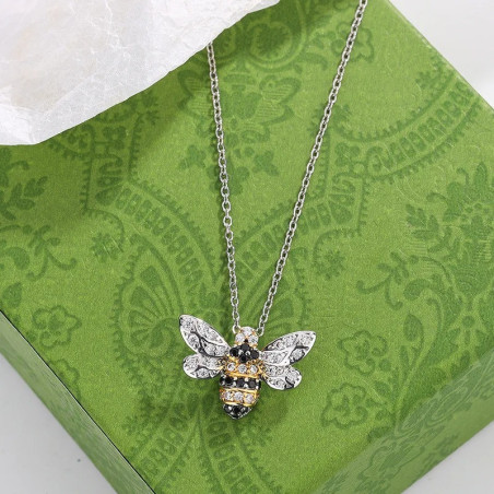 Vista frontale Collana Ape Splendore Cristallino