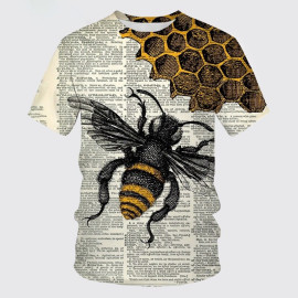 T-shirt Ape 3D a Maniche Corte | Maglietta Donna Originale