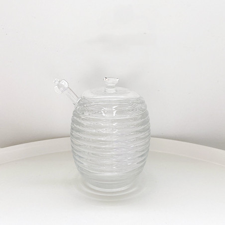 Pot à miel en forme de ruche géométrique - modèle 1