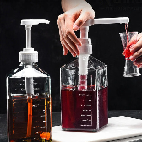 Dispenser per Miele Professionale in Vetro Graduato 1100 ml