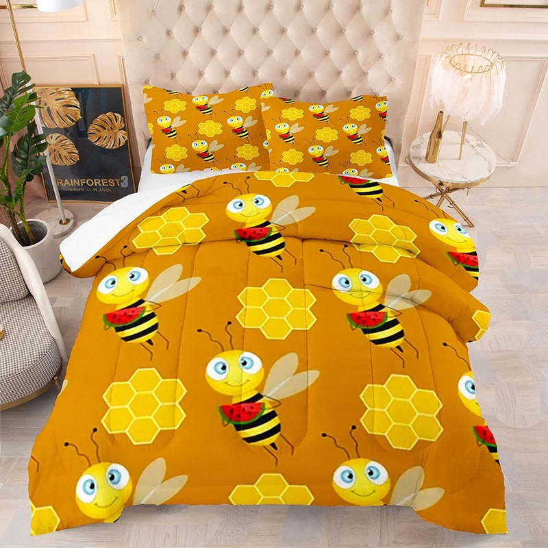 Set Copripiumino Api e Anguria | Idea Regalo Originale e Unica