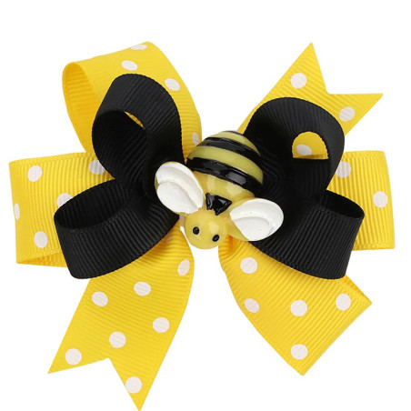 article Accessoire de cheveux  une barrette abeille