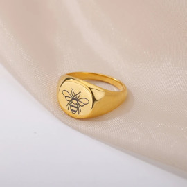 Anello Ape Chevalier Sottile - Oro o Argento | Idea Regalo Donna