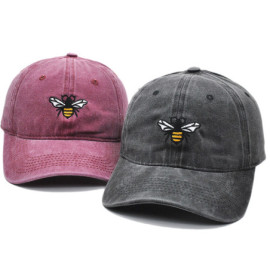 casquette Baseball abeille denim