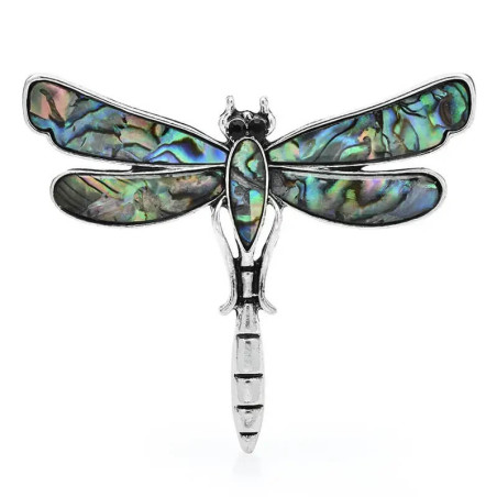 Magnifique Broche Libellule Vintage