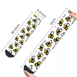 Dimensions Chaussettes Abeilles Volantes - Design d'Abeille Amusant