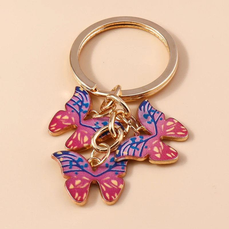 Porte-clés grand papillon