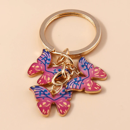 Porte-clés grand papillon