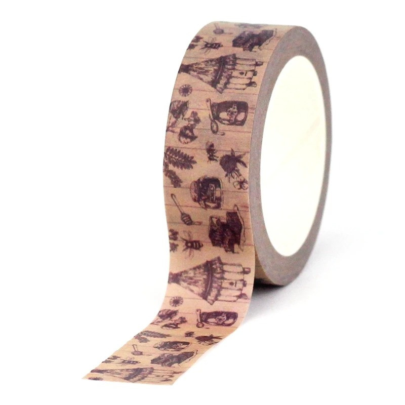 Nastro Adesivo Washi Tape Api, Alveari & Miele | 1001ABEILLES