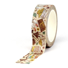 Washi Tape Tema Api & Miele | Idea Regalo per Decorazioni