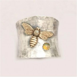 Anello Ape Vintage Bicolore da Donna | Idea Regalo Originale