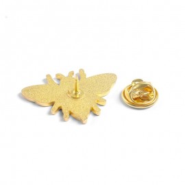 Set 2 Spille Ape Smaltate - Save the Bees & Bee Kind