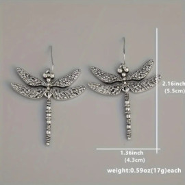 Les Dimensions Boucles d'oreilles Pendantes Libéllule