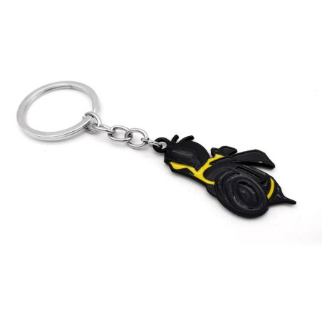 Porte-clés Abeille en métal super bee - Couleur Noir