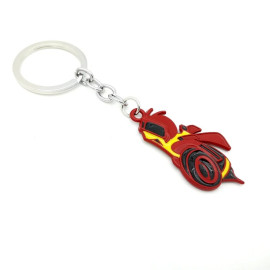 Porte-clés Abeille en métal super bee - Couleur rouge