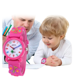 Montre à Quartz Papillon pour enfant - 11 couleurs au choix !