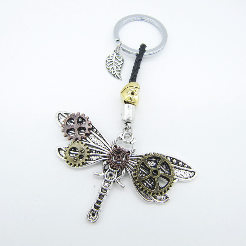 Porte-clés Libéllule Steampunk