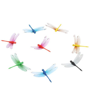 Adesivi Murali Libellula 3D Magnetici | Set da 10 | Idea Regalo