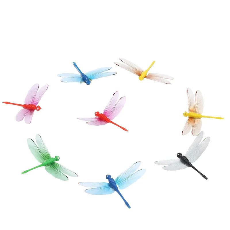Adesivi Murali Libellula 3D Magnetici | Set da 10 | Idea Regalo