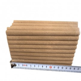 taille des Recharges de Tubes en papier pour dortoir d'abeille